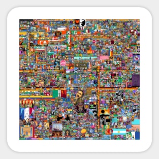 r/place full artwork 2022 Sticker